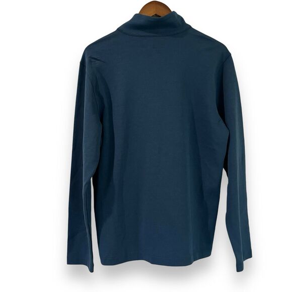 Bonobos Men's Size M Daily Grind Half Zip Pullover Night Sky Blue NWT $99 - Picture 7 of 8